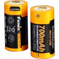 Аккумулятор 16340 Fenix 700 mAh Li-ion с разъемом для USB купить в Серпухове