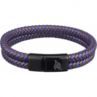 Браслет Zippo Braided Leather Bracelet (22 см) купить в Серпухове