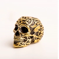 Бусина Triball Skull, бронза купить в Серпухове