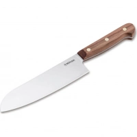 Кухонный нож Boker Cottage-Craft Santoku, сталь С75, рукоять дерево купить в Серпухове