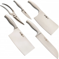 Набор кухонных ножей на подставке HuoHou 6-Piece Stainless Steel Kitchen Knife Set купить в Серпухове