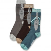 Носки Boker 09BO199 Socks Set Large 3 пары, р.39-42 купить в Серпухове