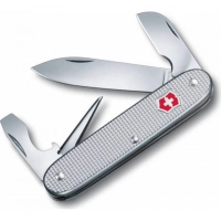 Нож перочинный Victorinox Alox 0.6221.26 58 мм 5 функций алюминиевая рукоять серебристый купить в Серпухове