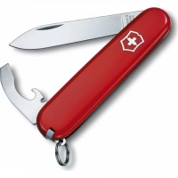 Нож перочинный Victorinox Bantam, сталь X55CrMo14, рукоять Cellidor®, красный купить в Серпухове