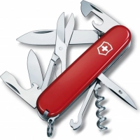 Нож перочинный Victorinox Climber, сталь X55CrMo14, рукоять Cellidor®, красный купить в Серпухове