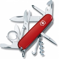 Нож перочинный Victorinox Explorer, сталь X55CrMo14, рукоять Cellidor®, красный купить в Серпухове