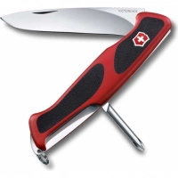 Нож перочинный Victorinox RangerGrip, сталь X50CrMoV15, рукоять нейлон, красно-чёрный купить в Серпухове