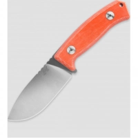 Нож с фиксированным клинком LionSteel M2 MiOR, сталь D2, рукоять Orange micarta купить в Серпухове