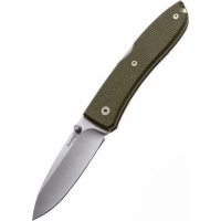 Нож складной Lionsteel Big Opera, сталь D2, рукоять G-10, зеленый купить в Серпухове