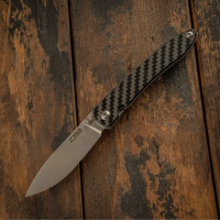 Складной нож CJRB Ria, сталь 12C27N, Carbon Fiber купить в Серпухове