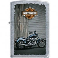 Зажигалка ZIPPO Harley-Davidson® Байк, с покрытием Street Chrome™, латунь/сталь, серебристая, 36x12x56 мм купить в Серпухове