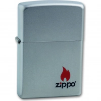 Зажигалка ZIPPO Satin Chrome, латунь с ник.-хром. покрыт., серебр., матовая, 36х56х12 мм купить в Серпухове